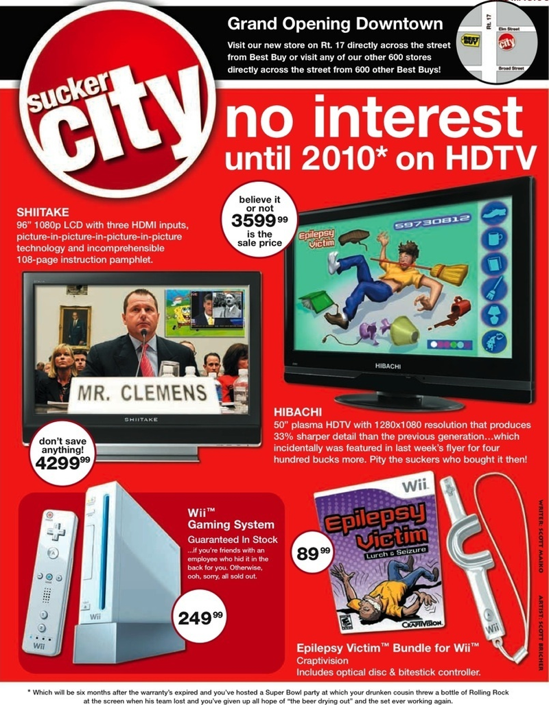 Illustration for article titled Circuit City Demands All Copies of Mad Magazine with Ad Parody Destroyed